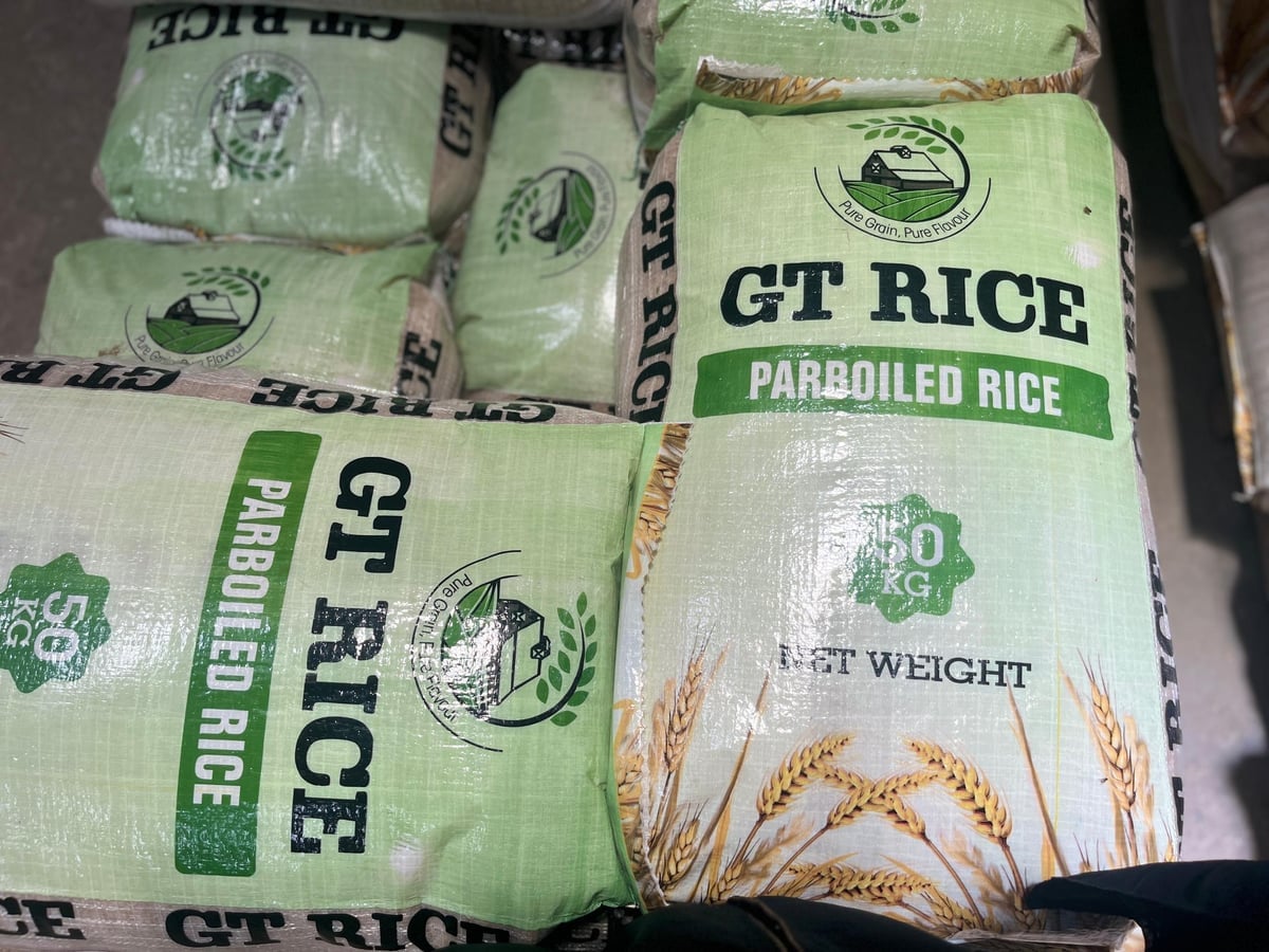50kg parboiled rice bags for bulk buyers